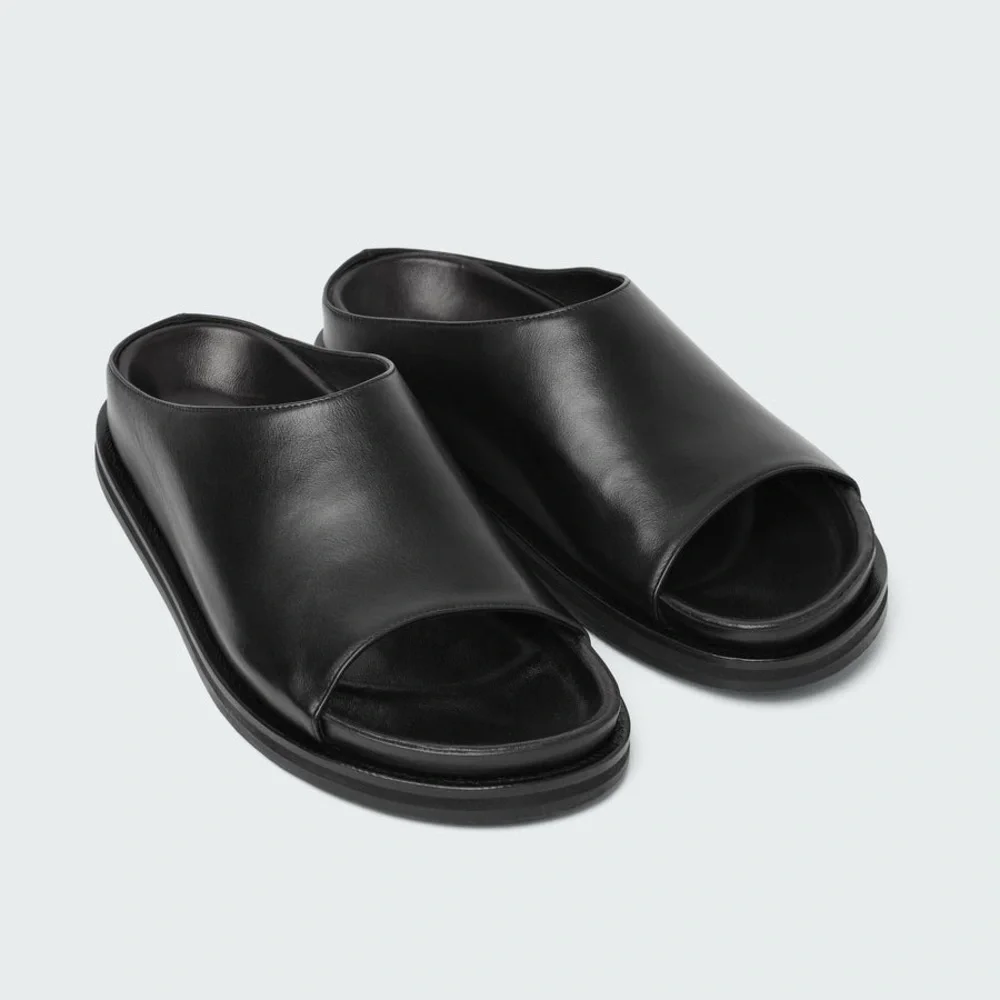 Black Women's Sandals - Picture 2 of 5